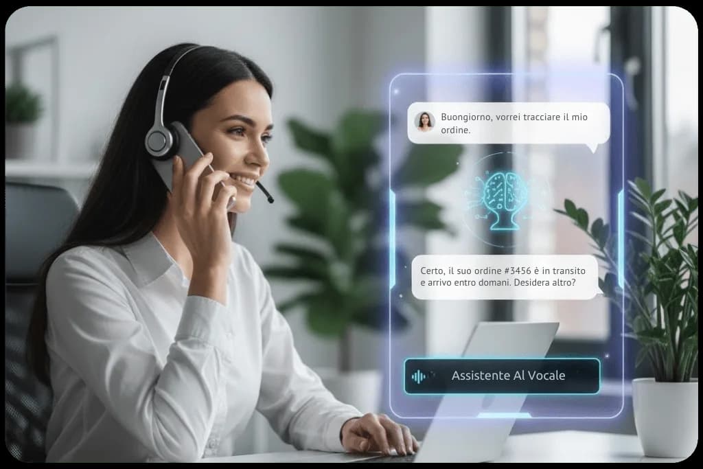 Agente vocale AI