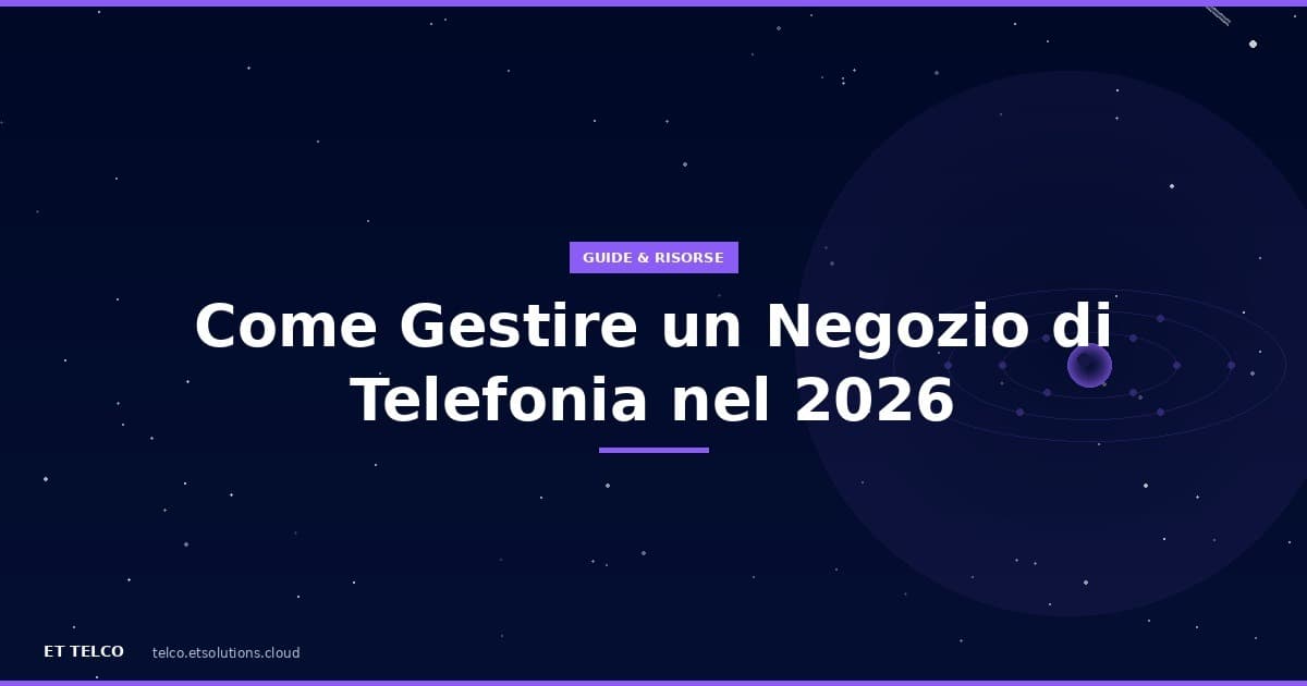 Guida alla gestione di un negozio di telefonia: team vendite marketing e KPI