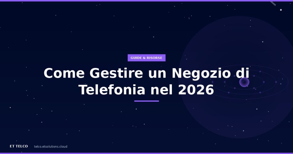 Guida alla gestione di un negozio di telefonia: team vendite marketing e KPI