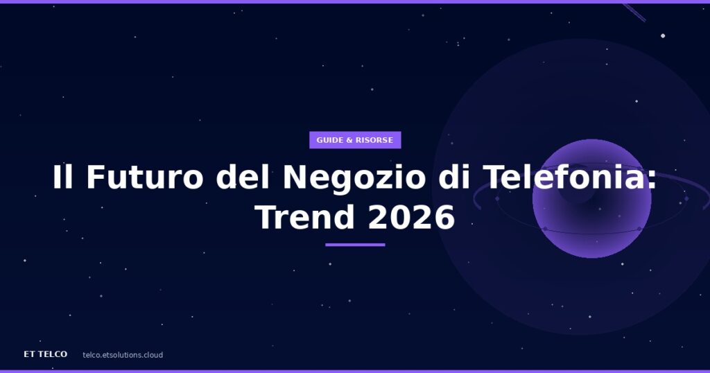 Il futuro del negozio di telefonia: trend 2026-2027 AI automazione e servizi a valore aggiunto